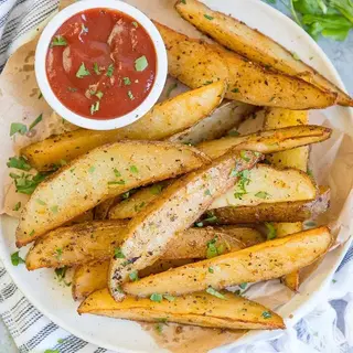 Sautéed Potato Wedges