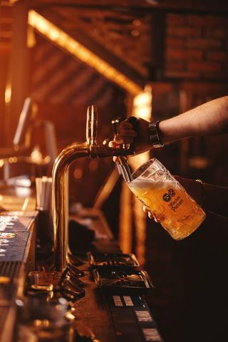 ლუდი ჰაკერ-ფშორი გოლდი  1 ლ