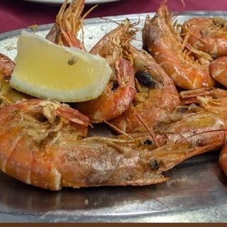 Gambones A La Plancha