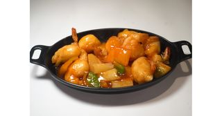 198. Gamberi salsa agrodolce