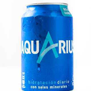 Aquarius Limón lata 330ml.