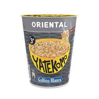 Fideos Orientales Yatekomo Gallina Blanca 60 Gr.