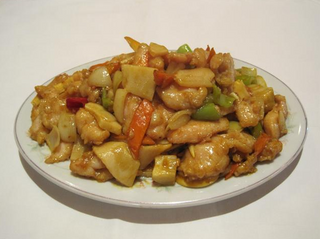 165. Пиле с къри