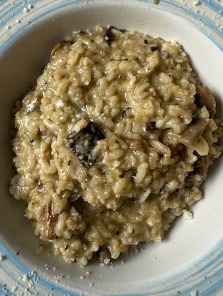 Risotto De Setas Con Trufa