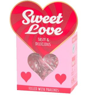 CIOCCOLATINI RIPIENI DI CARAMELLO con scatola SAN VALENTINO