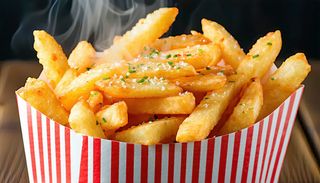 Порция пържени картофи