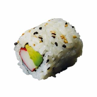 Uramaki granchio e avocado