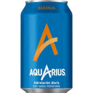 Aquarius Naranja lata 330ml.