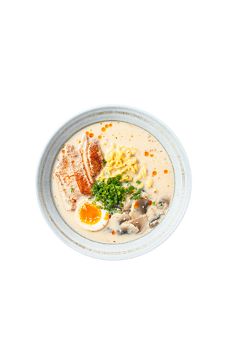 Сырный рамен с курицей кацу