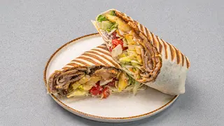 Tzatziki Gyros fries wrap
