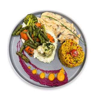 Émincé de poulet aux champignons