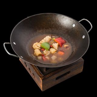 243 SCODELLA DI FUOCO CON CALAMARI  