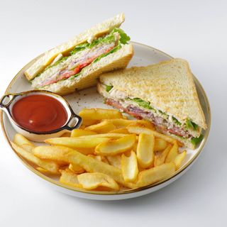 Клаб-сэндвич с курицей