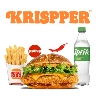 Menú Krispper® Spicy Grande