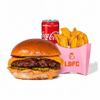 Menu | Classic Cheeseburger + Fries + Drink
