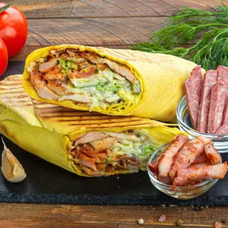 ხორციანი  ძეხვი + ბეკონი M 502
