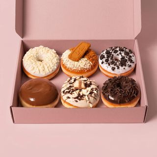Choco Box  6 Donuts Fourrés au Chocolat