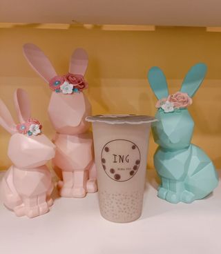 Boba tea taro e sagù 鲜芋西米露奶茶