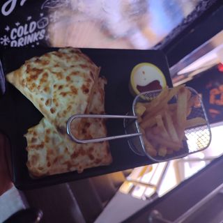 Tacos viande hachée gratiné