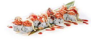 87 Special spicy sake roll 8 pezzi
