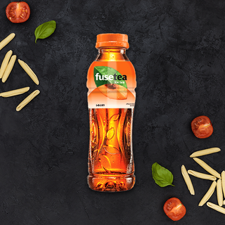 ცივი ჩაი - ატამი