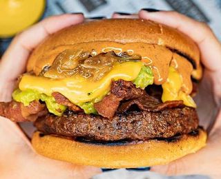 The Hot Mex Burger