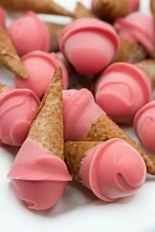 Minicono fragola