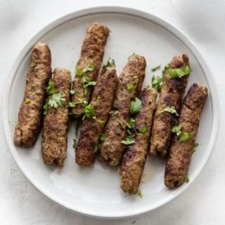 Lamb seekh kabab