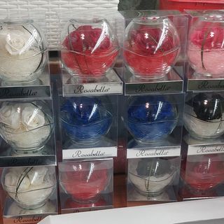 Rose stabilizzati per insieme di vetrino scegliere a colori Rosa bella