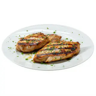 Pollo Con Ajos A La Plancha