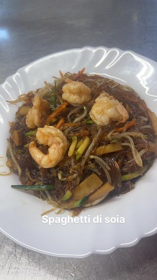 spaghetti di soia