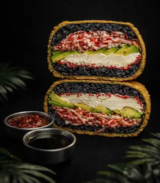 Sushi Burger Crab