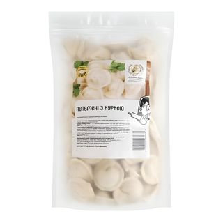 Пельмені з куркою заморожені (800г)