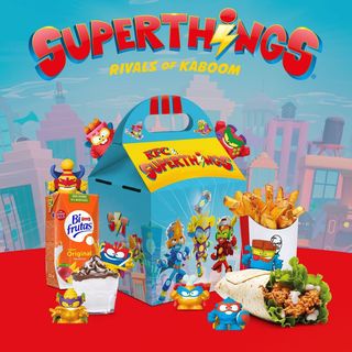 Menú Infantil Wrap Superthings