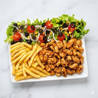 Plato Combinado De Pollo