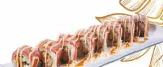 130  Uramaki tonno fritto roll