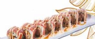 130  Uramaki tonno fritto roll