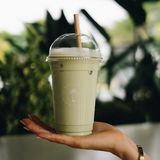 Iced Vanilla Matcha Latte 