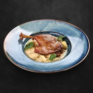 Rață cu risotto