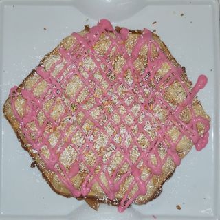 Gofre Rubí ( Fresa y Nata)