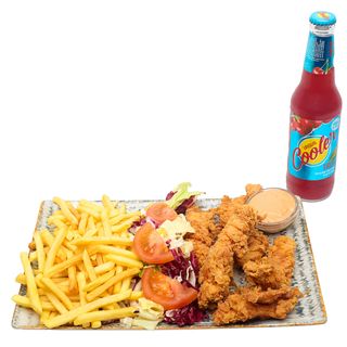 Meniu crispy de pui + Ursus Cooler