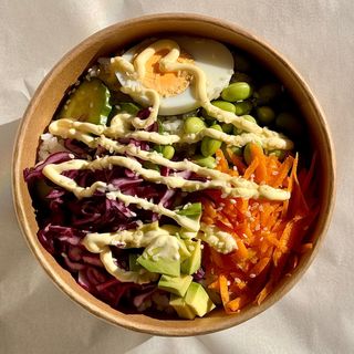 Поке със зеленчуци