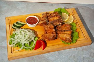 Сазан жареный