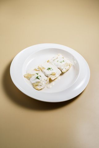 Равиоли с семгой 