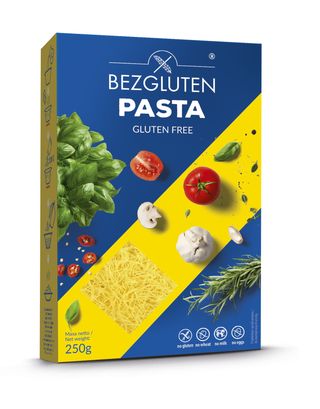 Makaron bezglutenowy nitka cienka 250g Gluten free BEZGLUTEN