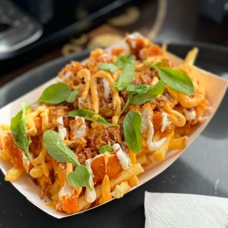 Fried Chicken Loaded Fries