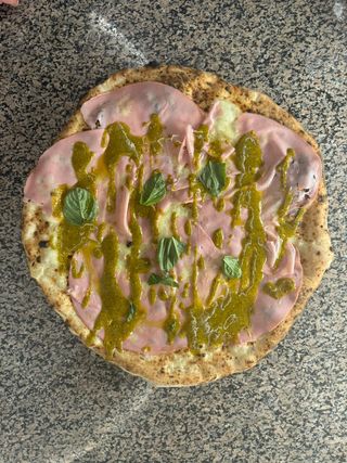 Mortadella e pistacchio