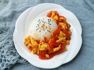 Arroz Con Huevos Fritos