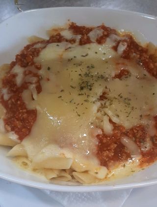 Macarrones Boloñesa