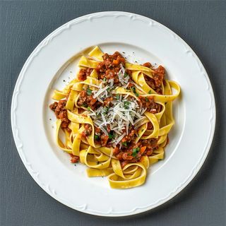 Tagliatelle al ragù bianco d'anatra